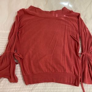 Express pink top